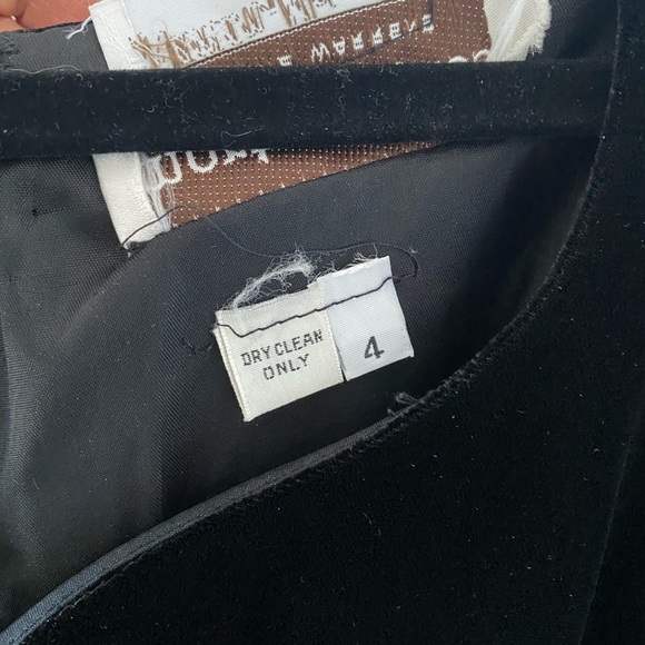 Stunning Vintage Morton Myles for Neiman Marcus Black Dress - Picture 4 of 4